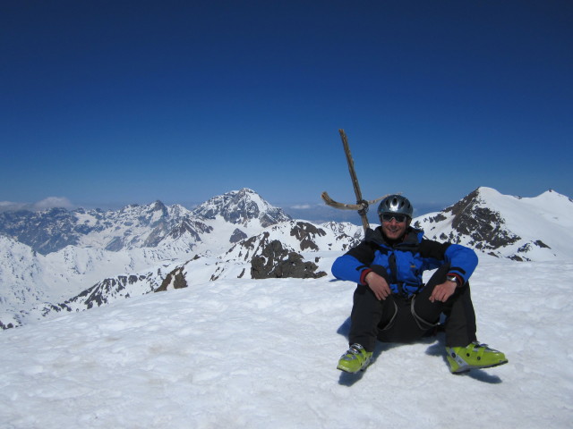 Ich am Palòn de La Mare, 3.703 m (20. Apr.)