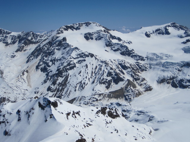 Palòn de La Mare vom Pizzo Tresero aus (21. Apr.)