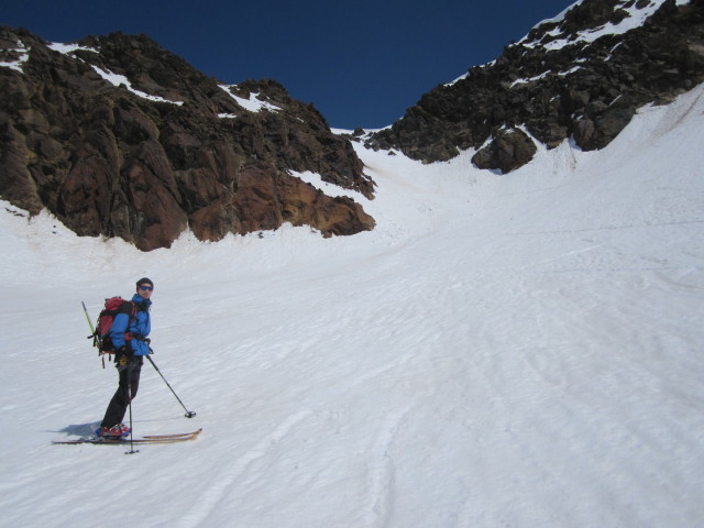 Christoph am Ghiacciaio dei Forni (22. Apr.)