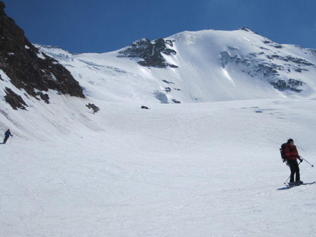 Christoph und Gudrun am Ghiacciaio dei Forni (22. Apr.)