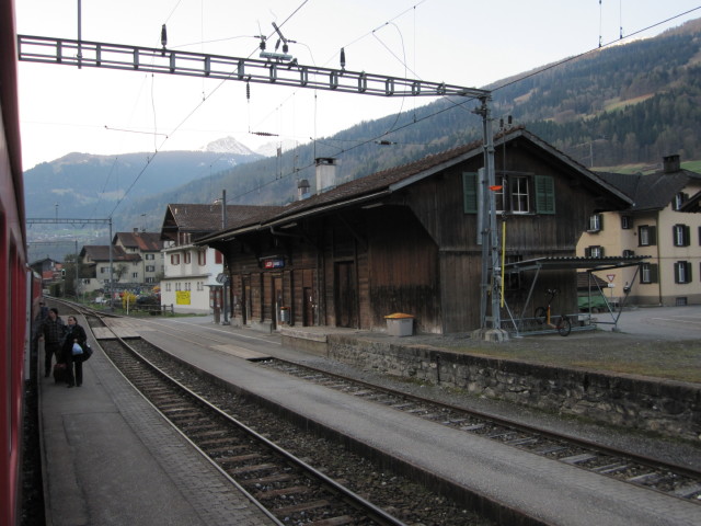Bahnhof Jenaz, 723 m
