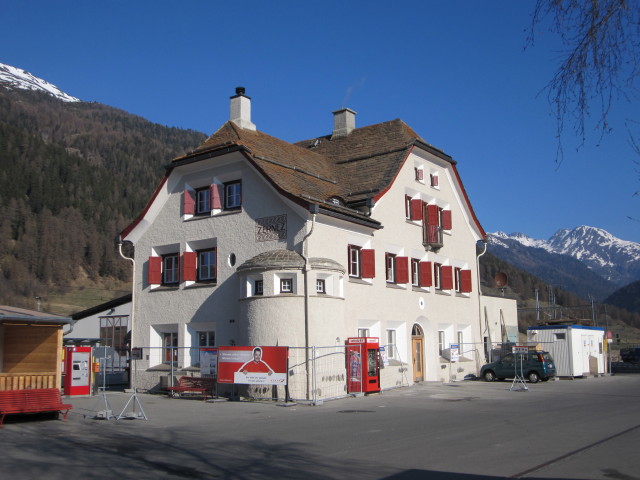 Bahnhof Zernez, 1.470 m