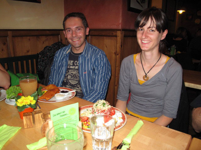 Udo und Katarina im 'Jonathan & Siegline'