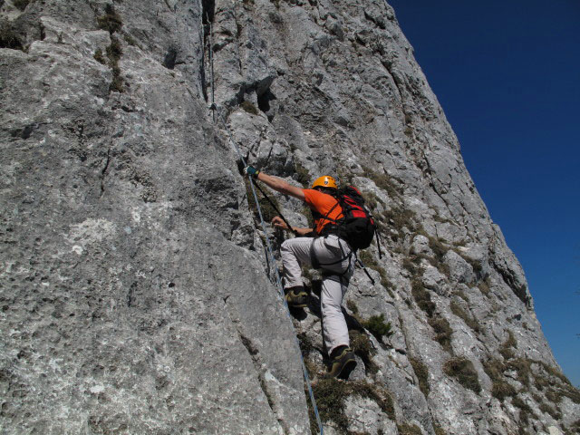 HTL Wels-Klettersteig: Andreas