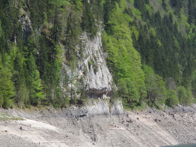 Laserer alpin-Klettersteig vom Vorderen Gosausee aus