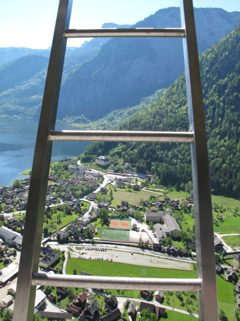 Echernwand-Klettersteig: Panoramaleiter