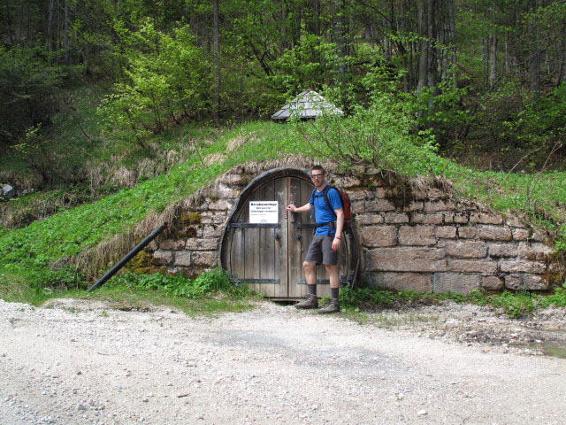 Norbert auf Weg 640 zwischen Sommeralm und Sandw&auml;sch