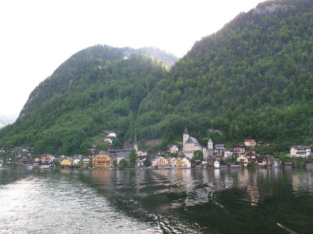 Hallstatt vom Hallst&auml;tter See aus