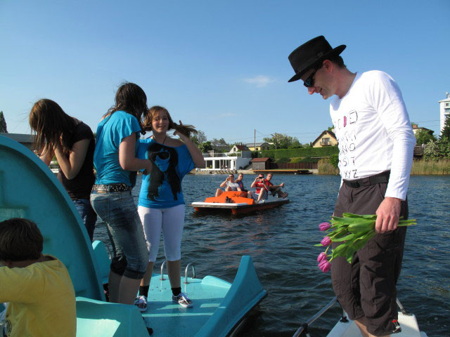 Andreas auf der Oberen Alten Donau