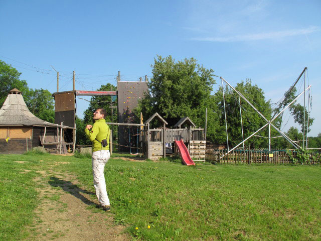 Andreas beim Kletter- und Erlebnispark