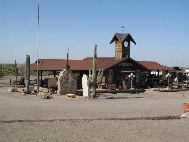 Goldfield Station in Goldfield Ghost Town (24. Mai)