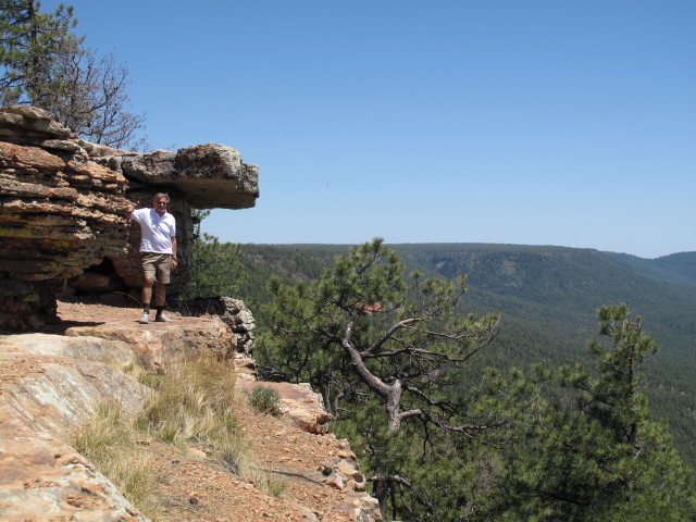 Papa am Mogollon Rim (25. Mai)