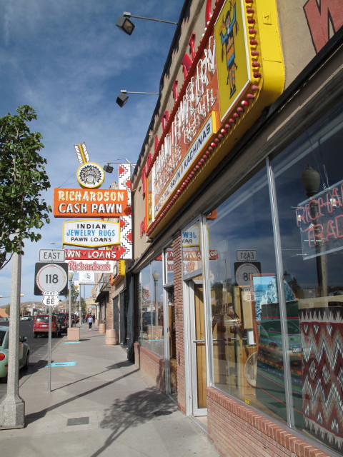 US 66 in Gallup, 1.971 m (26. Mai)