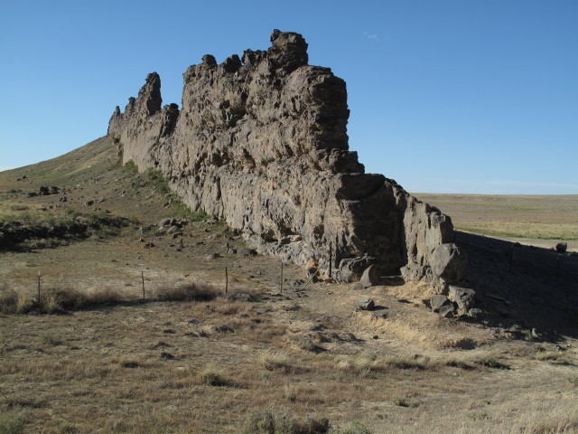 neben der Indian Route 13 zwischen Red Rock und US 491 (27. Mai)