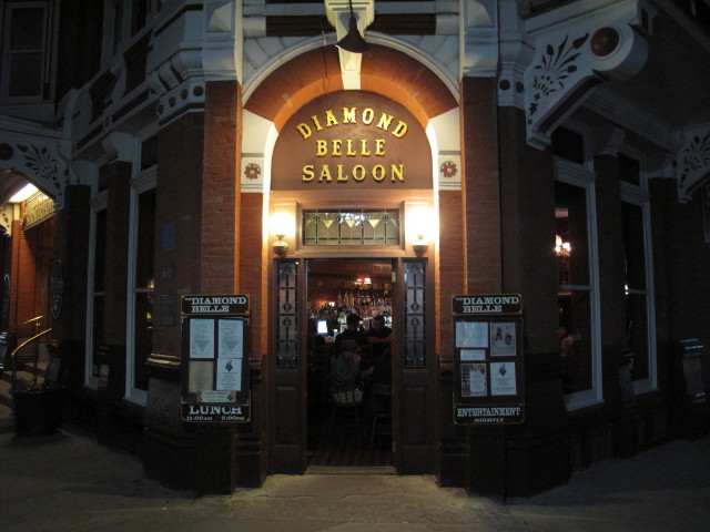 The Diamond Belle Saloon im Strater Hotel in Durango, 1.988 m (30. Mai)