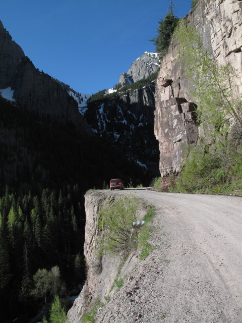 Yankee Boy Basin Jeeptrail bei Thistledown (3. Juni)