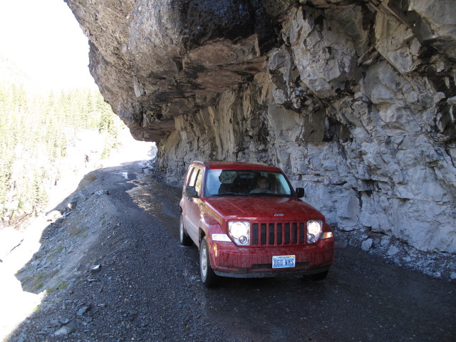 Yankee Boy Basin Jeeptrail zwischen Sneffels und Thistledown (3. Juni)