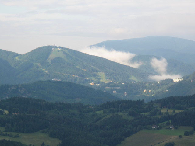 Hirschenkogel von der Jubil&auml;umsaussicht aus