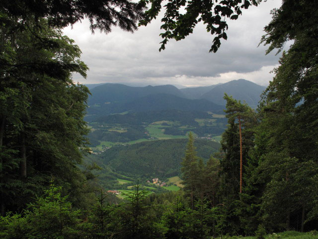 von der Tobelwiese Richtung S&uuml;den