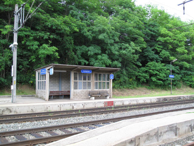 Bahnhof Schl&ouml;glm&uuml;hl, 457 m