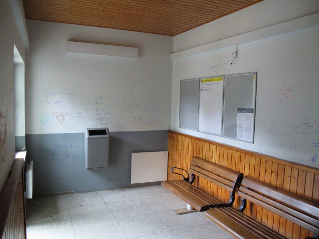 Bahnhof Schl&ouml;glm&uuml;hl, 457 m