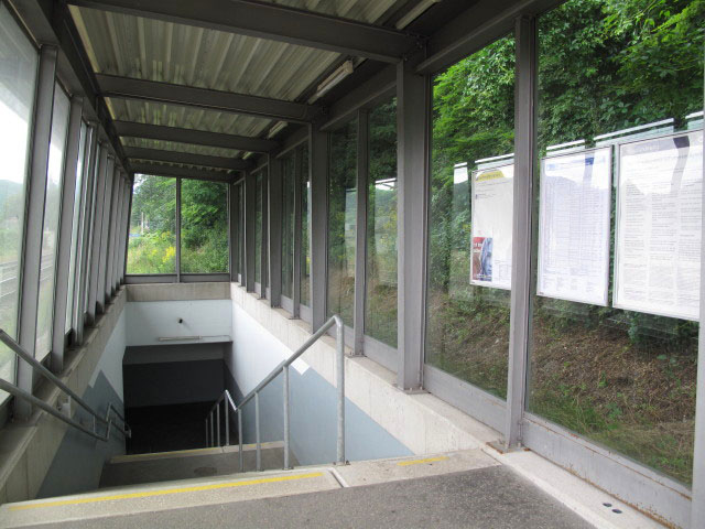 Bahnhof Schl&ouml;glm&uuml;hl, 457 m