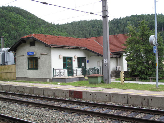 Bahnhof Schl&ouml;glm&uuml;hl, 457 m