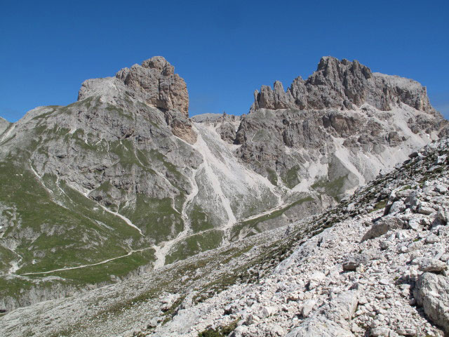 Lammerk&ouml;pfe und Vajoletspitze (25. Juni)