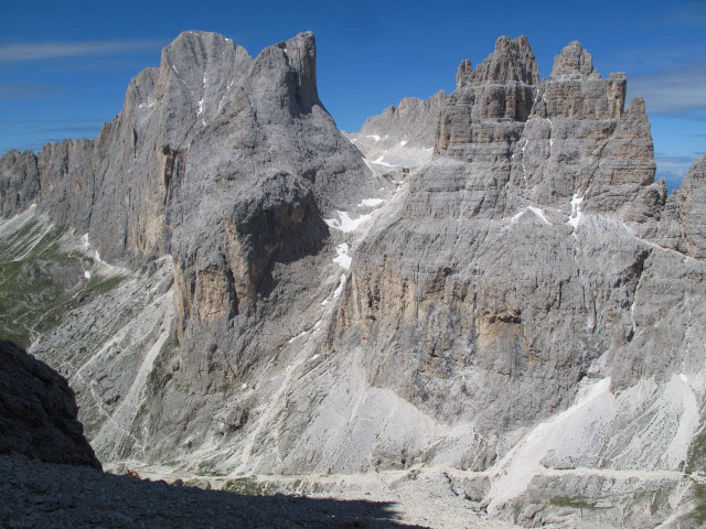 Rosengartenspitze und Vajolett&uuml;rme (25. Juni)