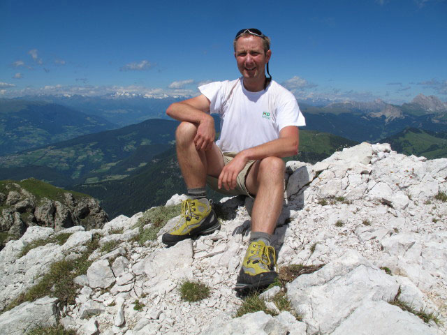 Ich am Burgstall, 2.515 m (26. Juni)