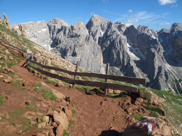 Weg 4 am Eselr&uuml;cken (26. Juni)