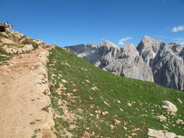 Weg 4 zwischen Eselr&uuml;cken und Weg 3 (26. Juni)