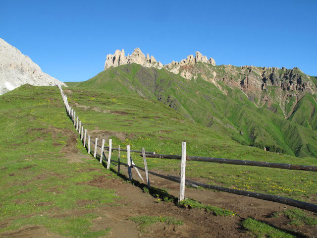 Rossz&auml;hne von Weg 4 aus (27. Juni)