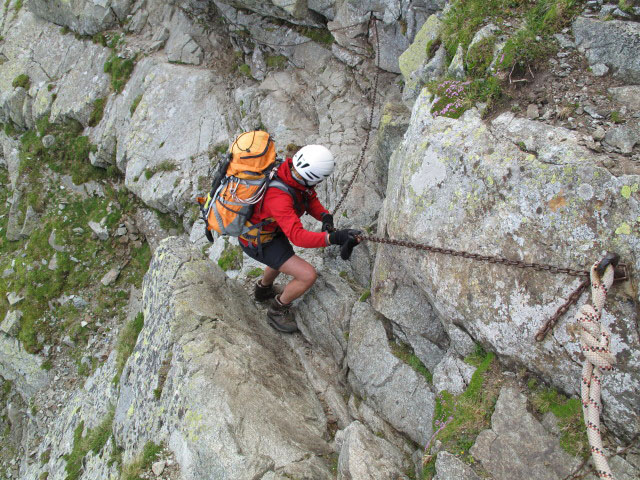 Ifinger-Klettersteig: Gudrun (2. Juli)