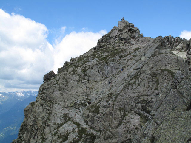 Gro&szlig;er Ifinger vom Kleinen Ifinger aus (2. Juli)