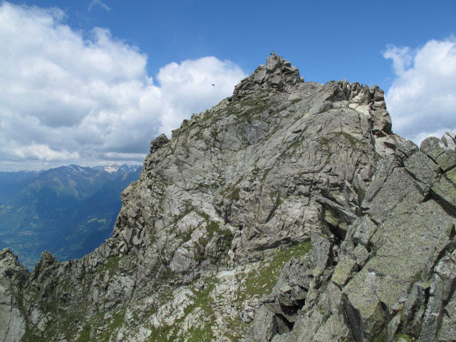Gro&szlig;er Ifinger vom Kleinen Ifinger aus (2. Juli)