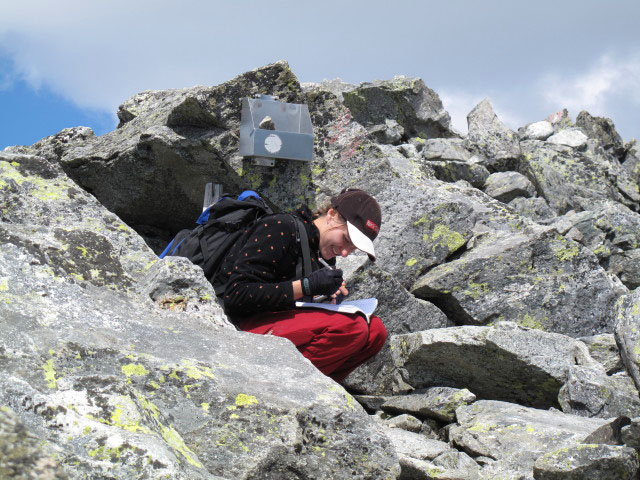 Manuela am S&auml;uleck, 3.086 m (9. Juli)