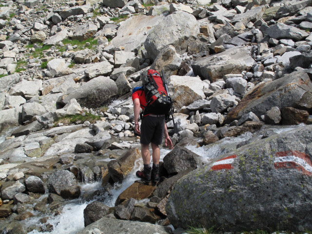 Norbert am Celler Weg beim Winkelbach (10. Juli)