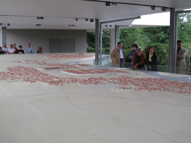 Modell im Freilichtmuseum Petronell