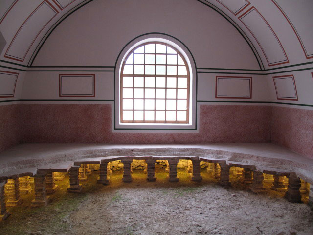 Therme im Freilichtmuseum Petronell