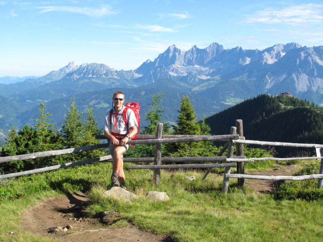 Ich auf Weg STW-A zwischen H&uuml;ttecksattel und Rossfeld