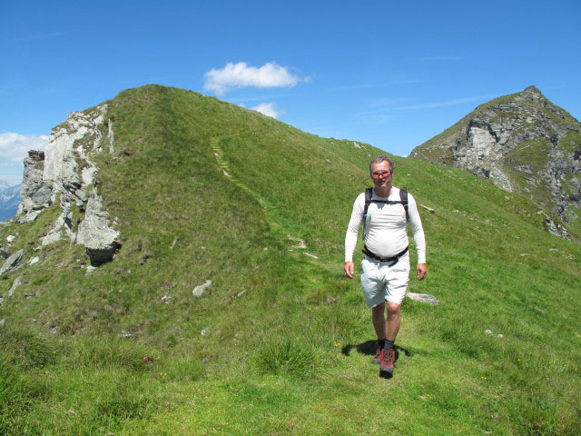 Erich auf Weg STW-A zwischen Abzweigung Schiedeck und Brettersee