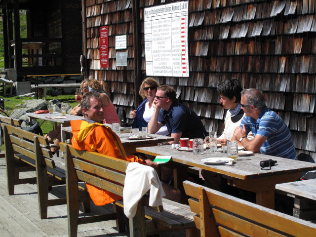 Erich bei der Ignaz-Mattis-H&uuml;tte, 1.986 m
