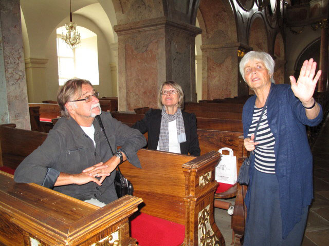 Papa und Mama in der Stiftskirche