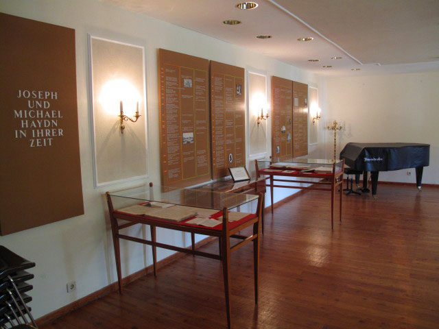 Konzert- und Dokumentationsraum im Haydn-Geburtshaus