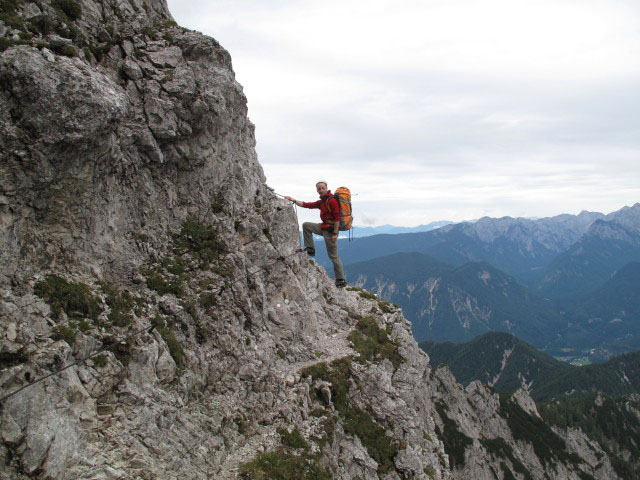 Christoph zwischen Mittagskogel und H&uuml;hnerkogel (31. Juli)