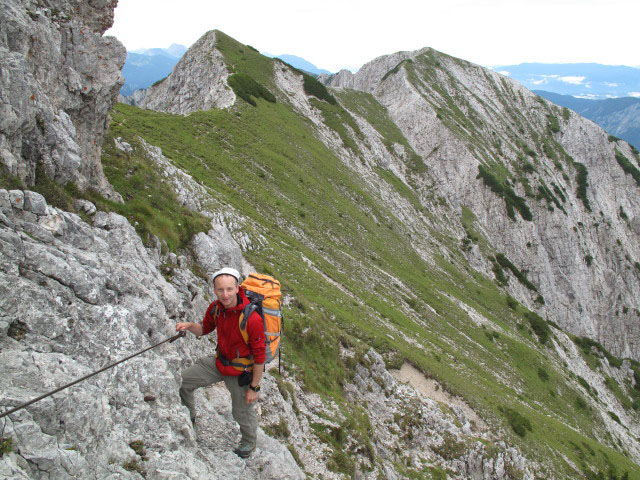 Christoph zwischen Mittagskogel und H&uuml;hnerkogel (31. Juli)