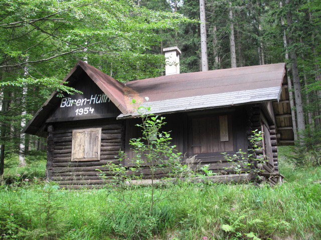 B&auml;renh&uuml;tte (31. Juli)