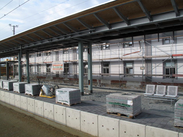 Bahnhof Absdorf-Hippersdorf, 183 m (23. Juli)