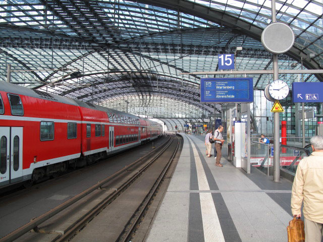 Hauptbahnhof Berlin (6. Aug.)